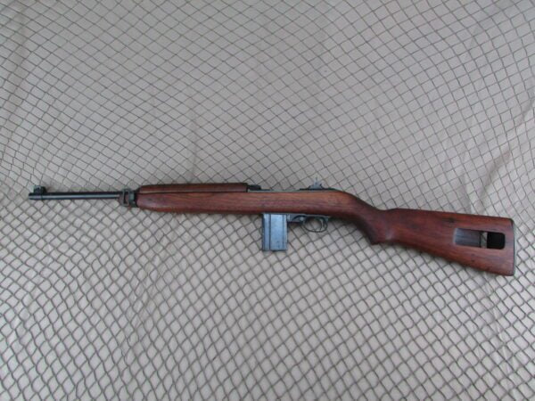 WW2 Early Saginaw S’G’ M1 Carbine w/ correct barrel & high wood stock # 3219442 - Image 5