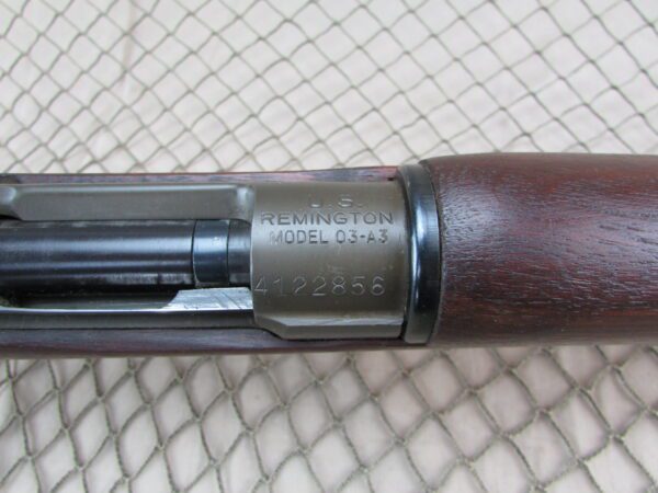 WW2 Remington 1903A3 w/ correct RA 11/43 barrel # 4122856 - Image 17