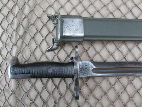 ww2 m1 bayonet 10" m1 garand by union fork & hoe