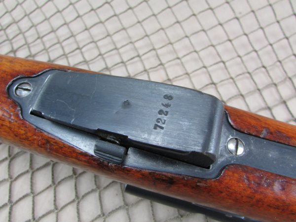 swiss schmidt rubin 1911 carbine k11 straight pull bolt action 7.5 swiss #471052 (copy)