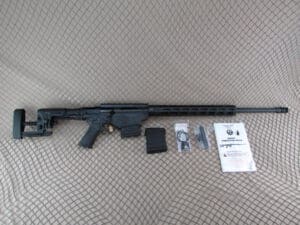 ruger precision rifle 6.5 creedmoor w/ 10 and 20 round magazines. like new #1800 52323 (copy)