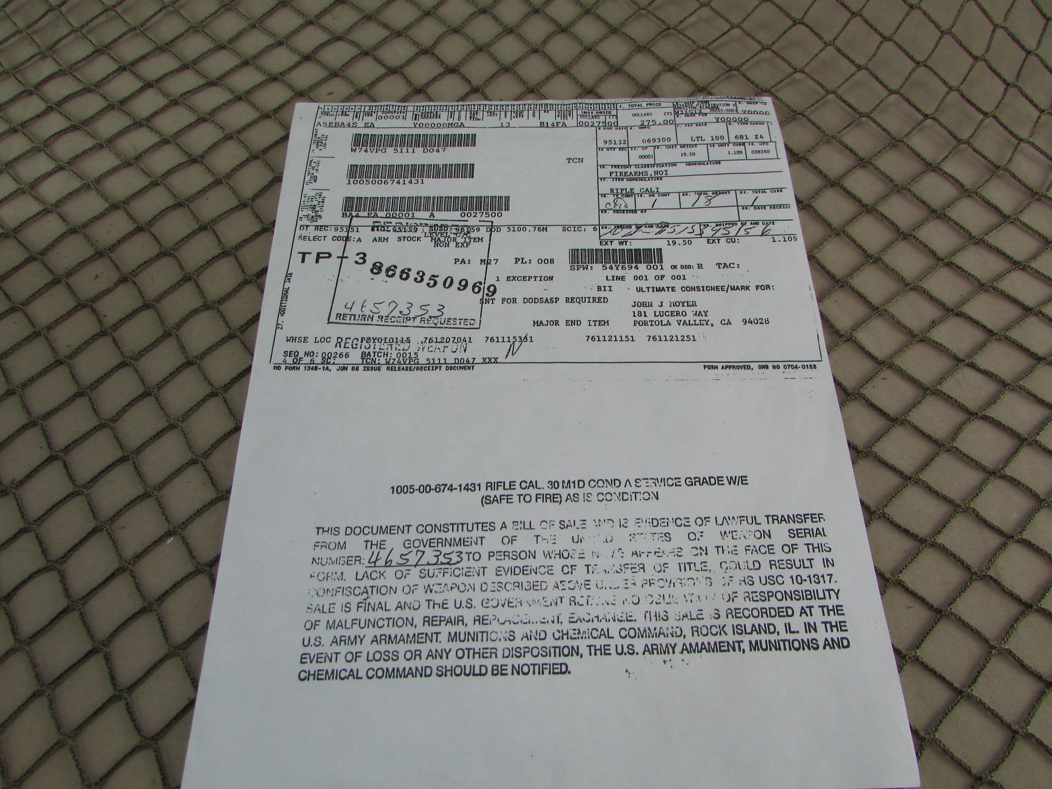 ruger single six three screw 22 wmr with box #20 42097