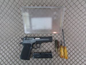 ruger single six three screw 22 wmr with box #20 42097