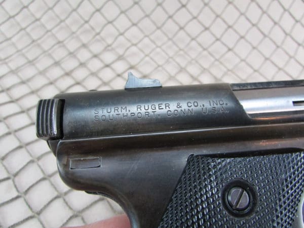 Early Ruger Standard Semi-Auto Pistol 22 LR 1969 #10-31260 | Midwest ...